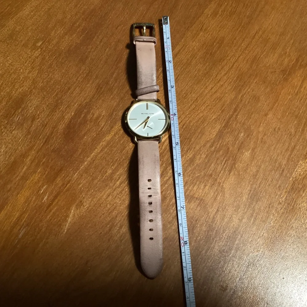 Michael Kors Portia Pink Leather Women’s Watch MK2659
